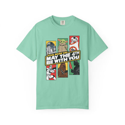 Star Wars Day Pop Art Collage - Comfort Colors Shirt