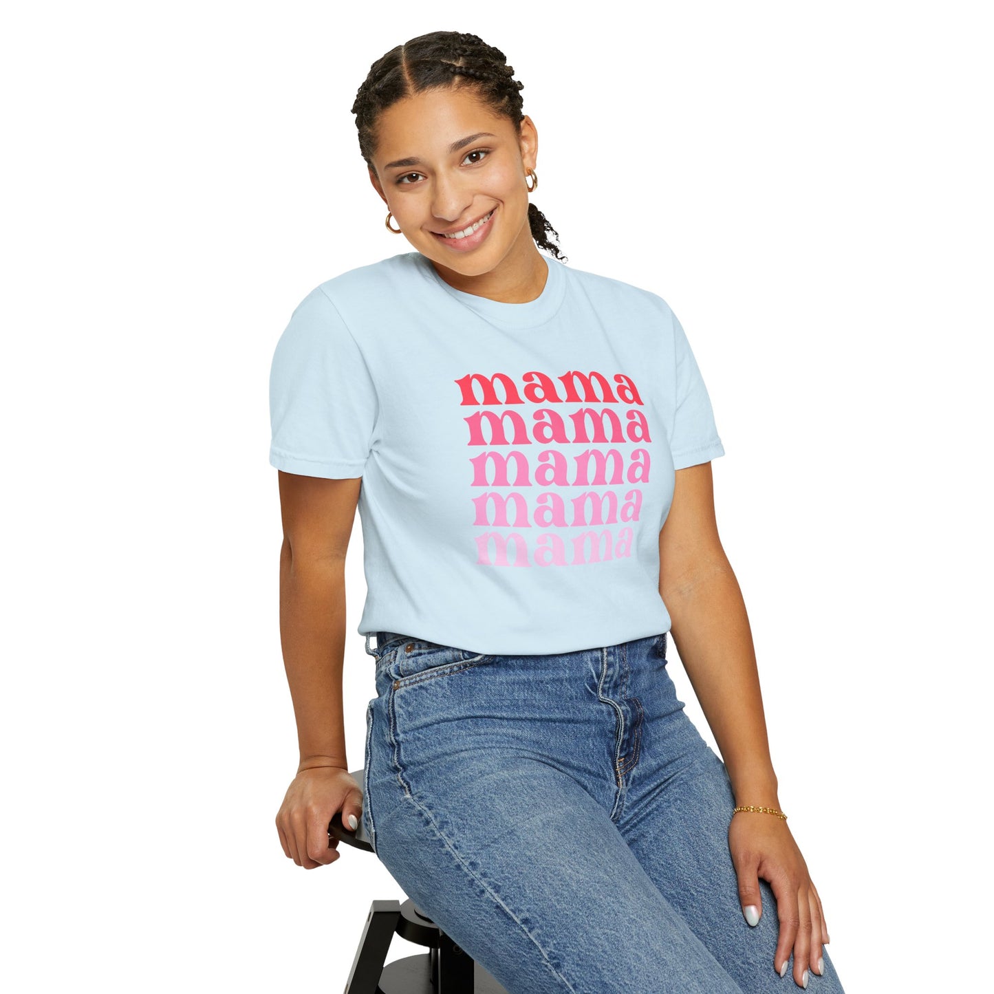 Mama (Pink) - Comfort Colors Shirt