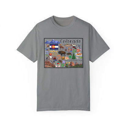 Beautiful State of Colorado - Comfort Colors Shirt