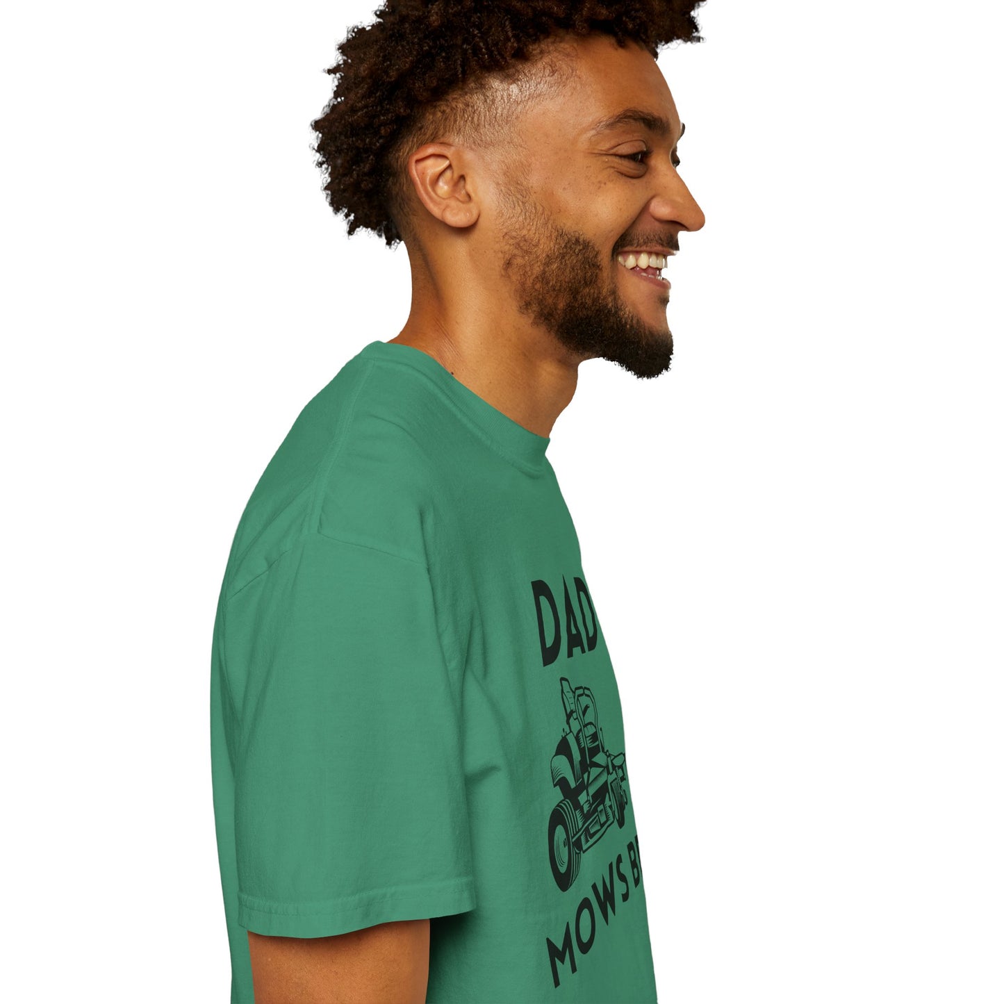 Dad Mows Best - Comfort Colors Shirt