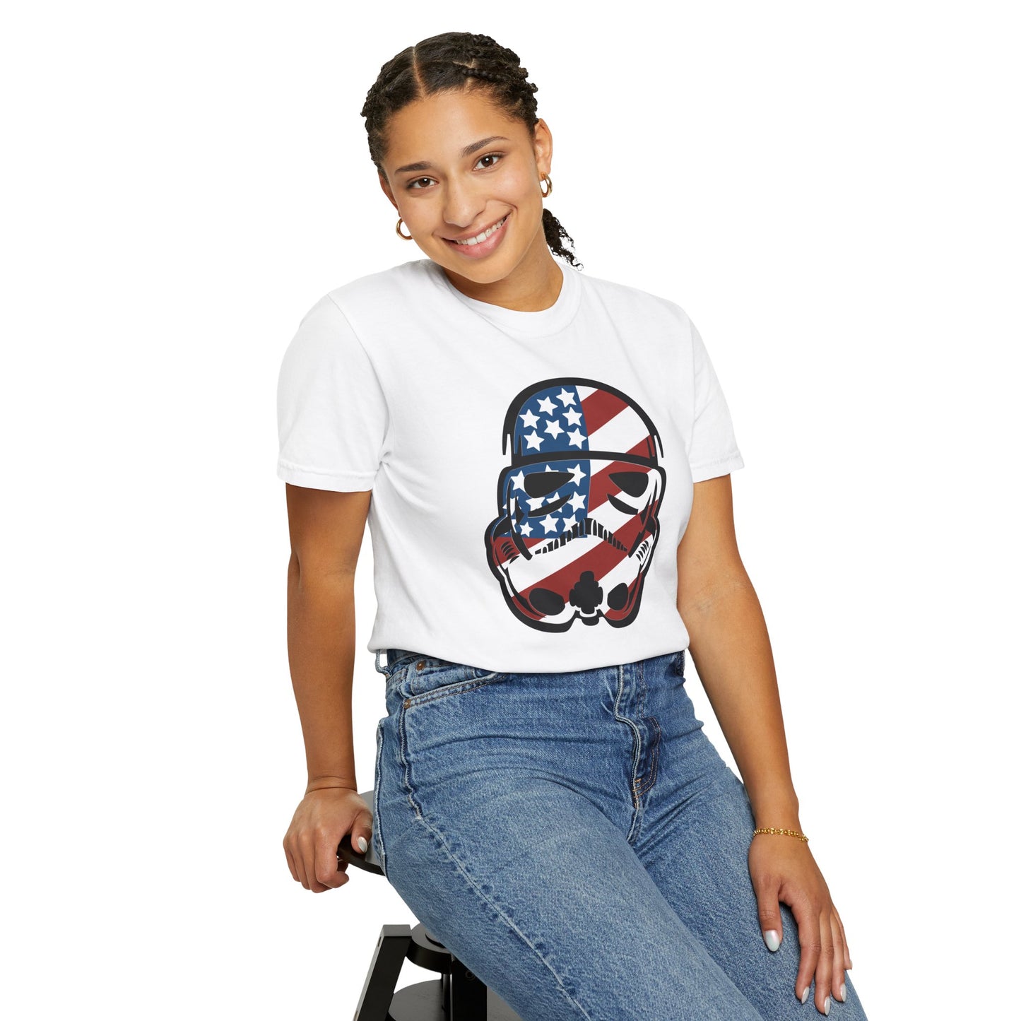 Patriotic Storm Trooper - Comfort Colors Shirt