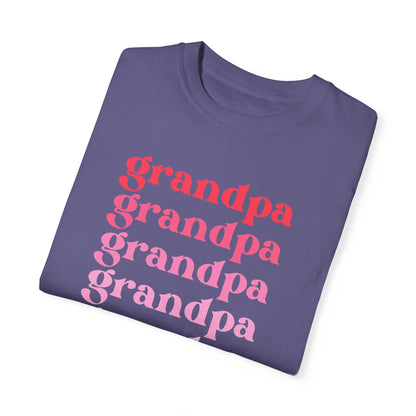 Grandpa (Pink) - Comfort Colors Shirt
