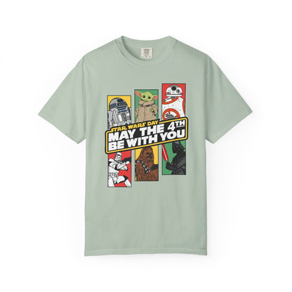 Star Wars Day Pop Art Collage - Comfort Colors Shirt