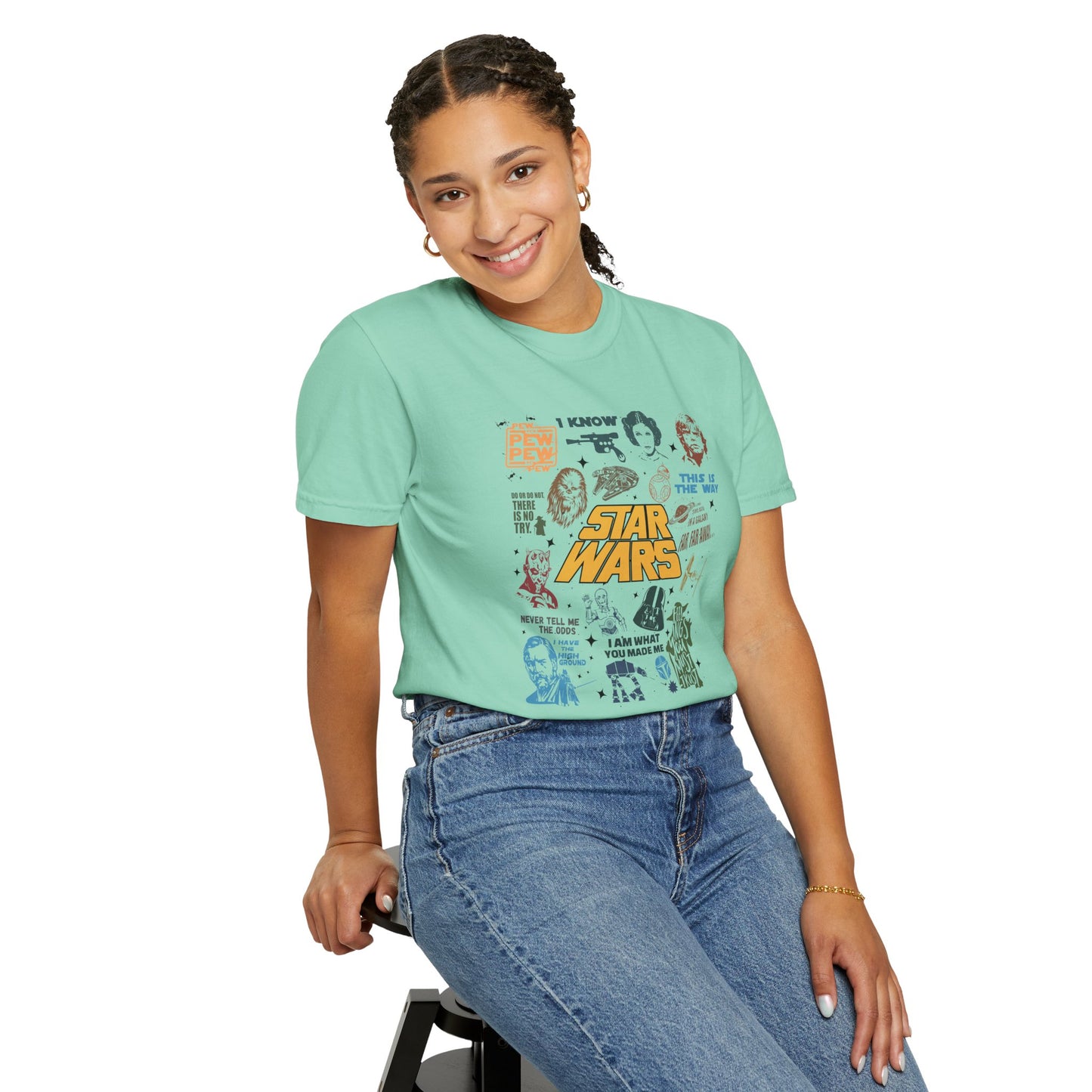 Star Wars Collage - Comfort Colors Shirt