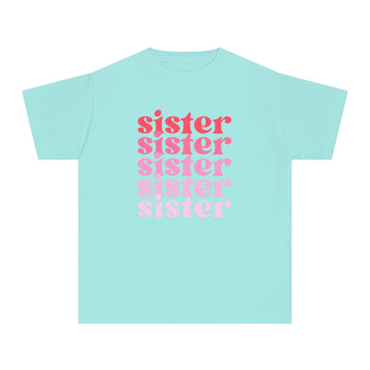 Sister - Pink - (Youth) Comfort Colors Shirt