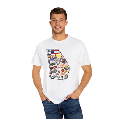 Beautiful State of Georgia - Comfort Colors Shirt