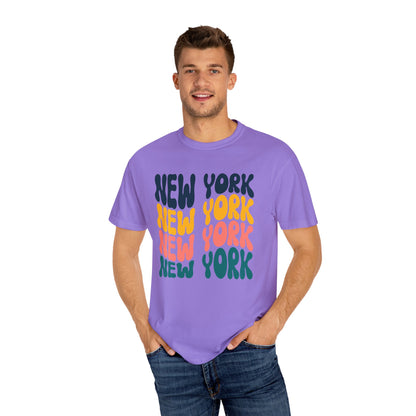 Retro New York - Comfort Colors Shirt