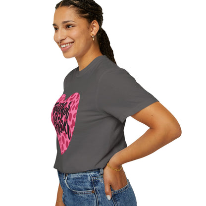 Together Forever Cheetah Heart - Comfort Colors Shirt