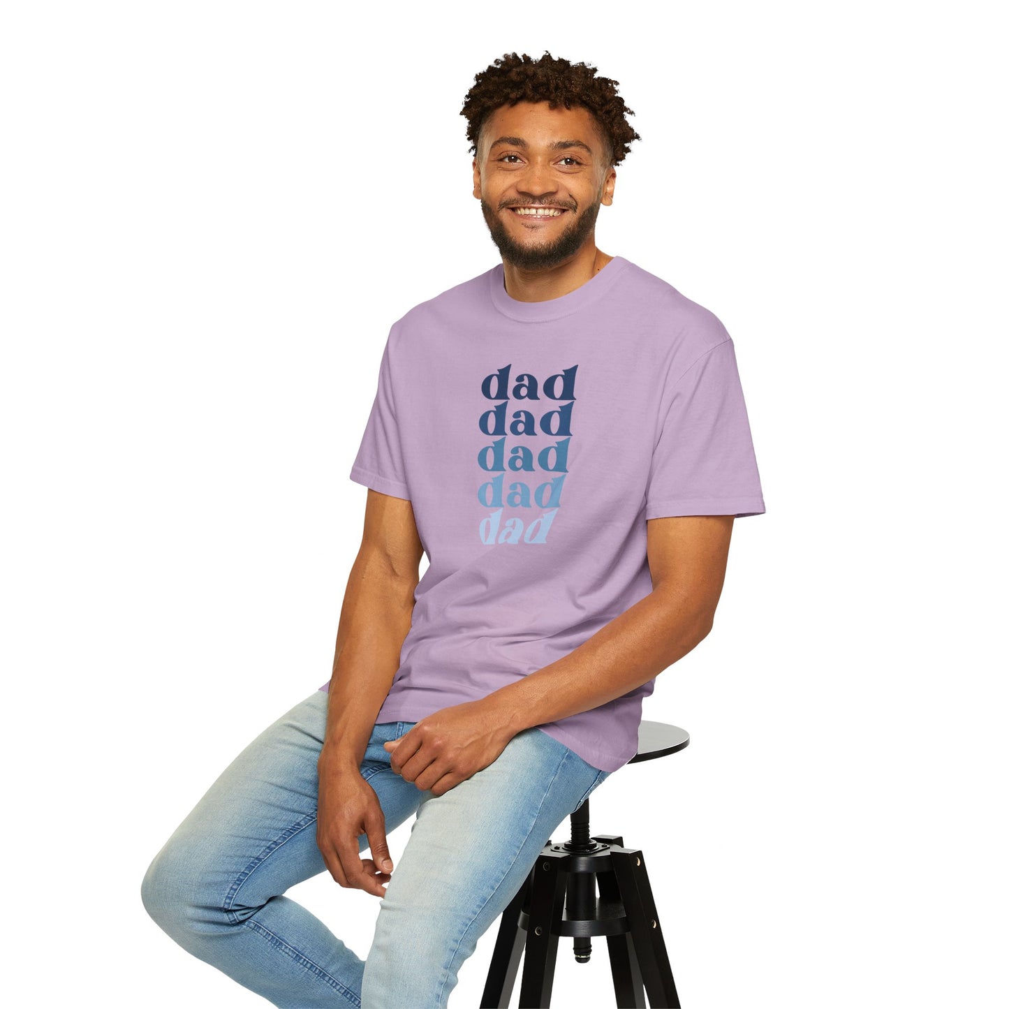 Dad (Blue) - Comfort Colors Shirt