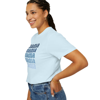 Mama (Blue) - Comfort Colors Shirt
