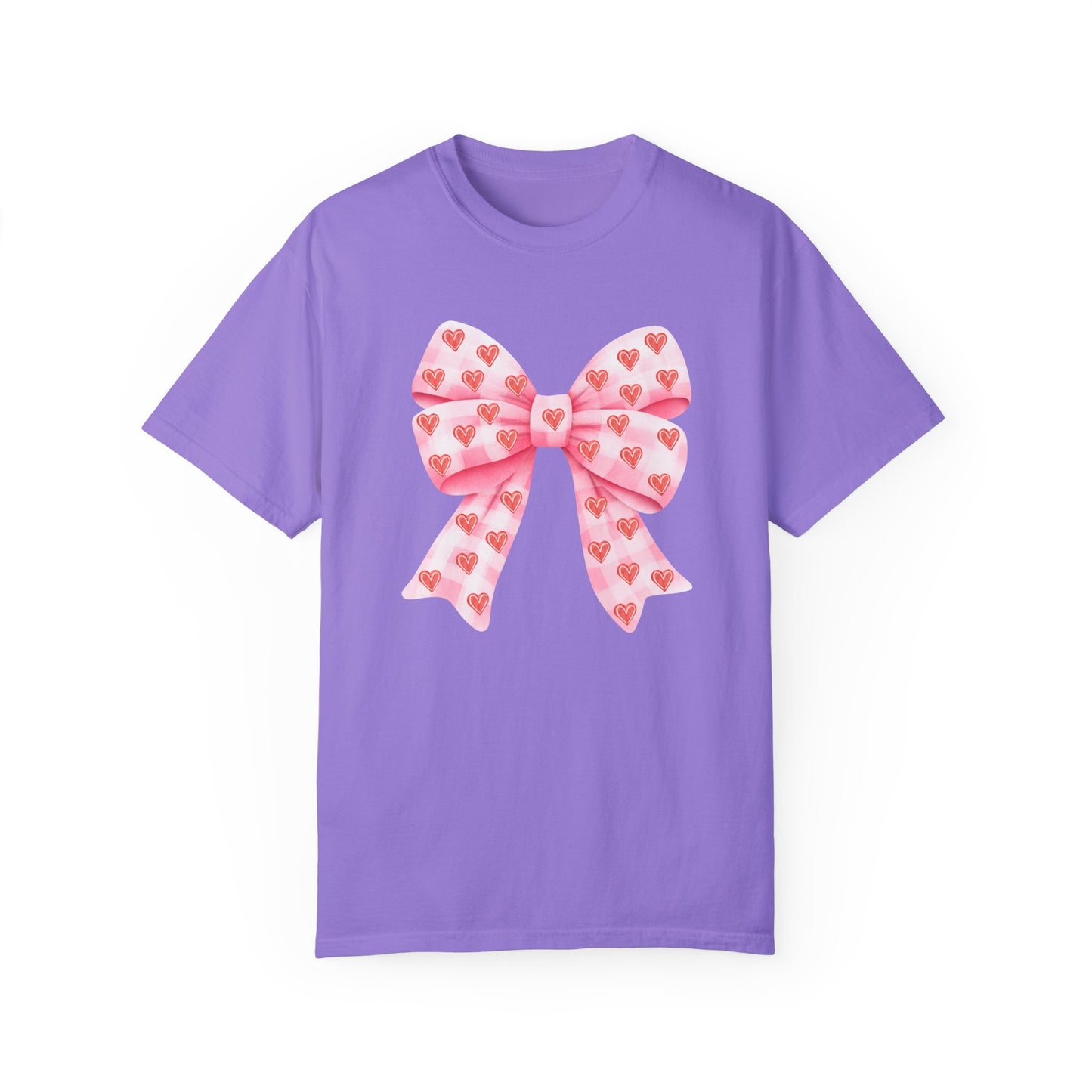 Pink Bows & Hearts - Comfort Colors Shirt