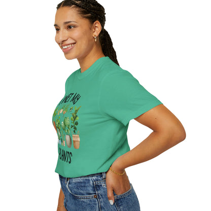 I Wet My Plants - Comfort Colors Shirt