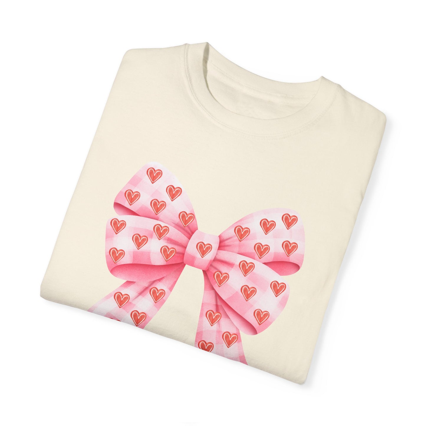 Pink Bows & Hearts - Comfort Colors Shirt