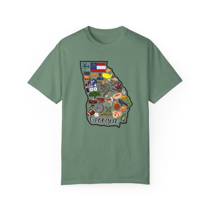 Beautiful State of Georgia - Comfort Colors Shirt