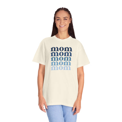 Mom (Blue) - Comfort Colors Shirt