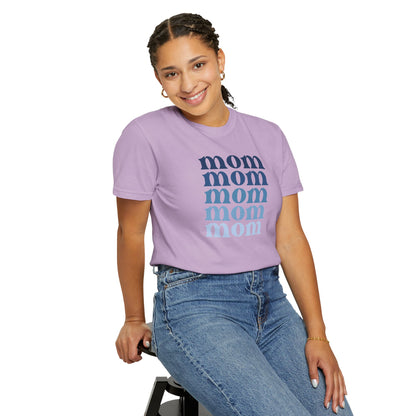 Mom (Blue) - Comfort Colors Shirt