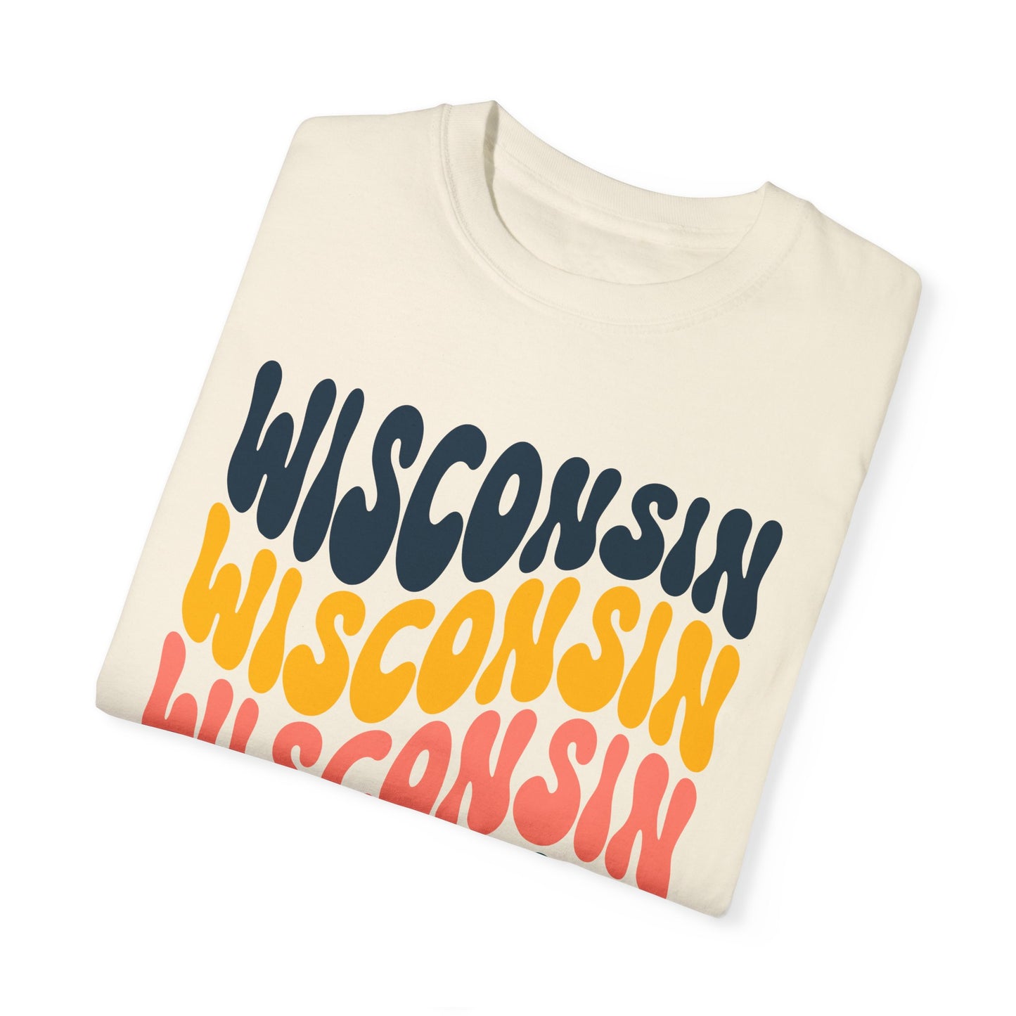 Retro Wisconsin - Comfort Colors Shirt