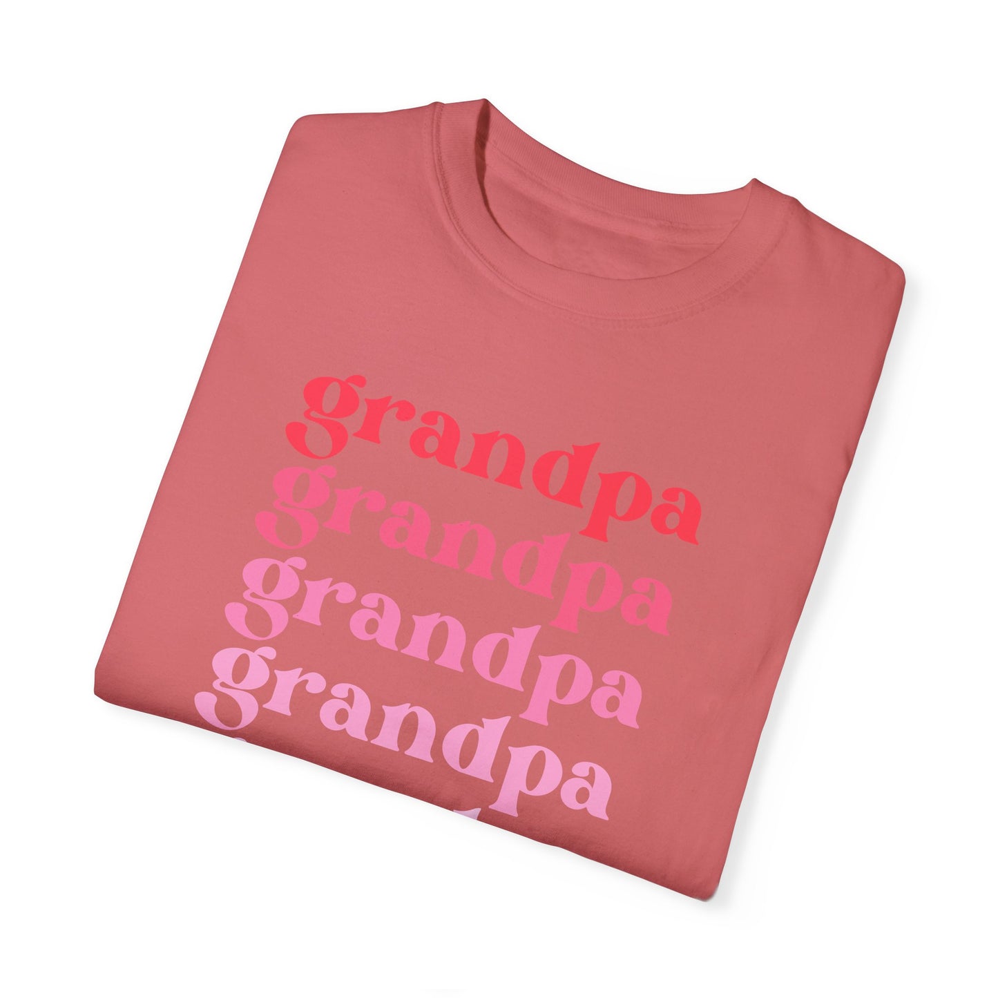 Grandpa (Pink) - Comfort Colors Shirt