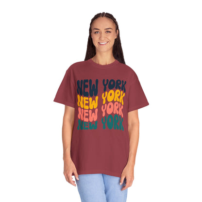Retro New York - Comfort Colors Shirt
