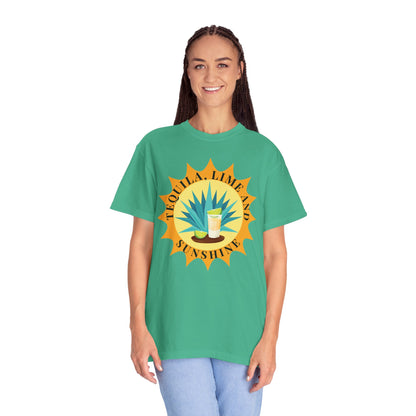 Tequila, Lime And Sunshine - Comfort Colors Shirt
