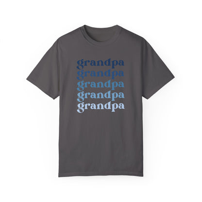 Grandpa (Blue) - Comfort Colors Shirt