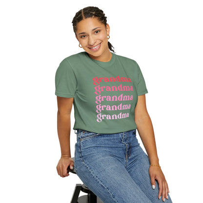 Grandma (Pink) - Comfort Colors Shirt