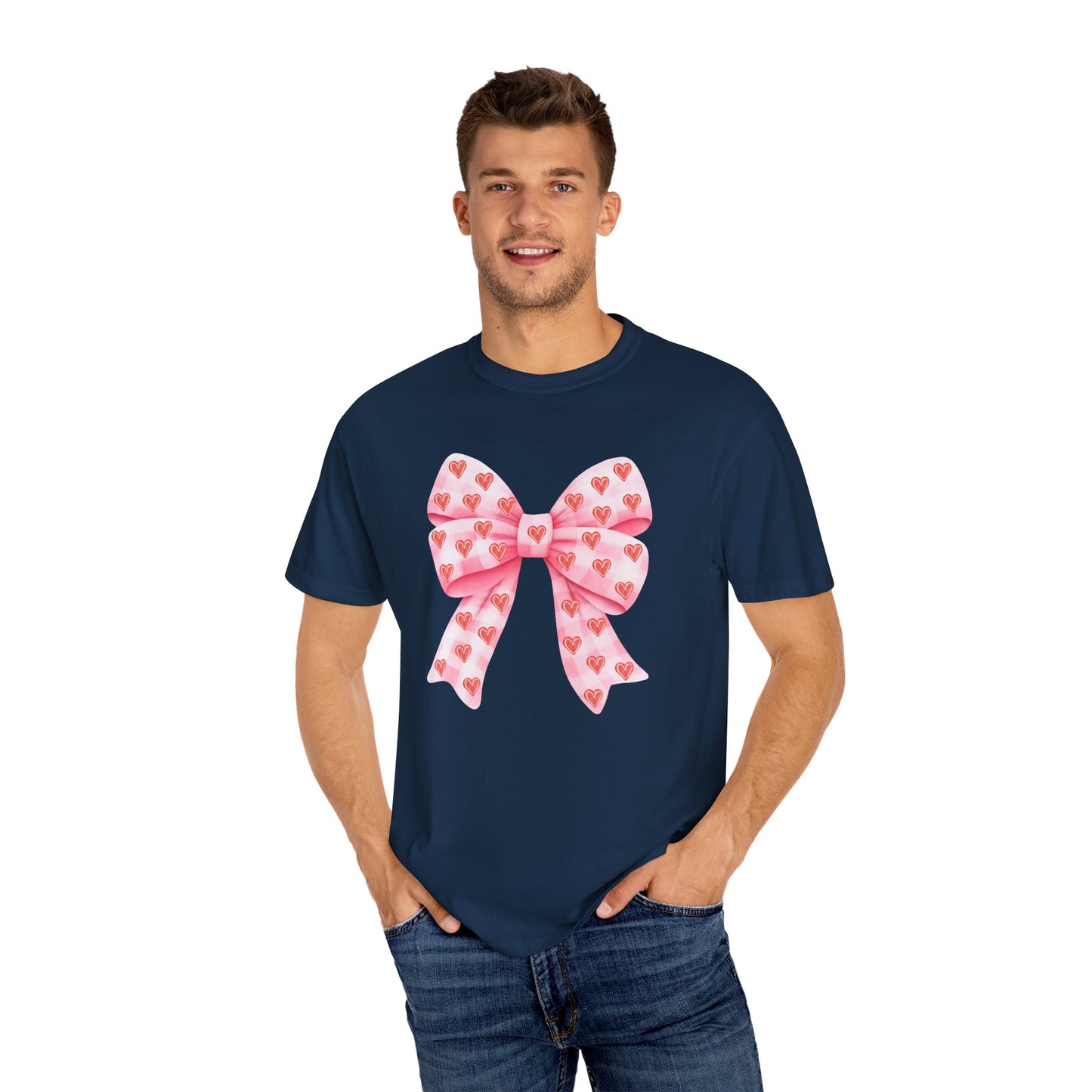 Pink Bows & Hearts - Comfort Colors Shirt
