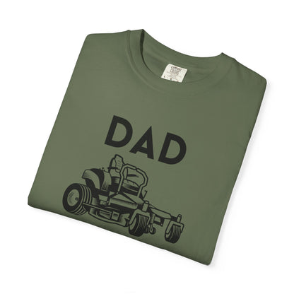 Dad Mows Best - Comfort Colors Shirt