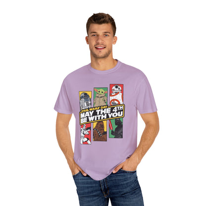 Star Wars Day Pop Art Collage - Comfort Colors Shirt