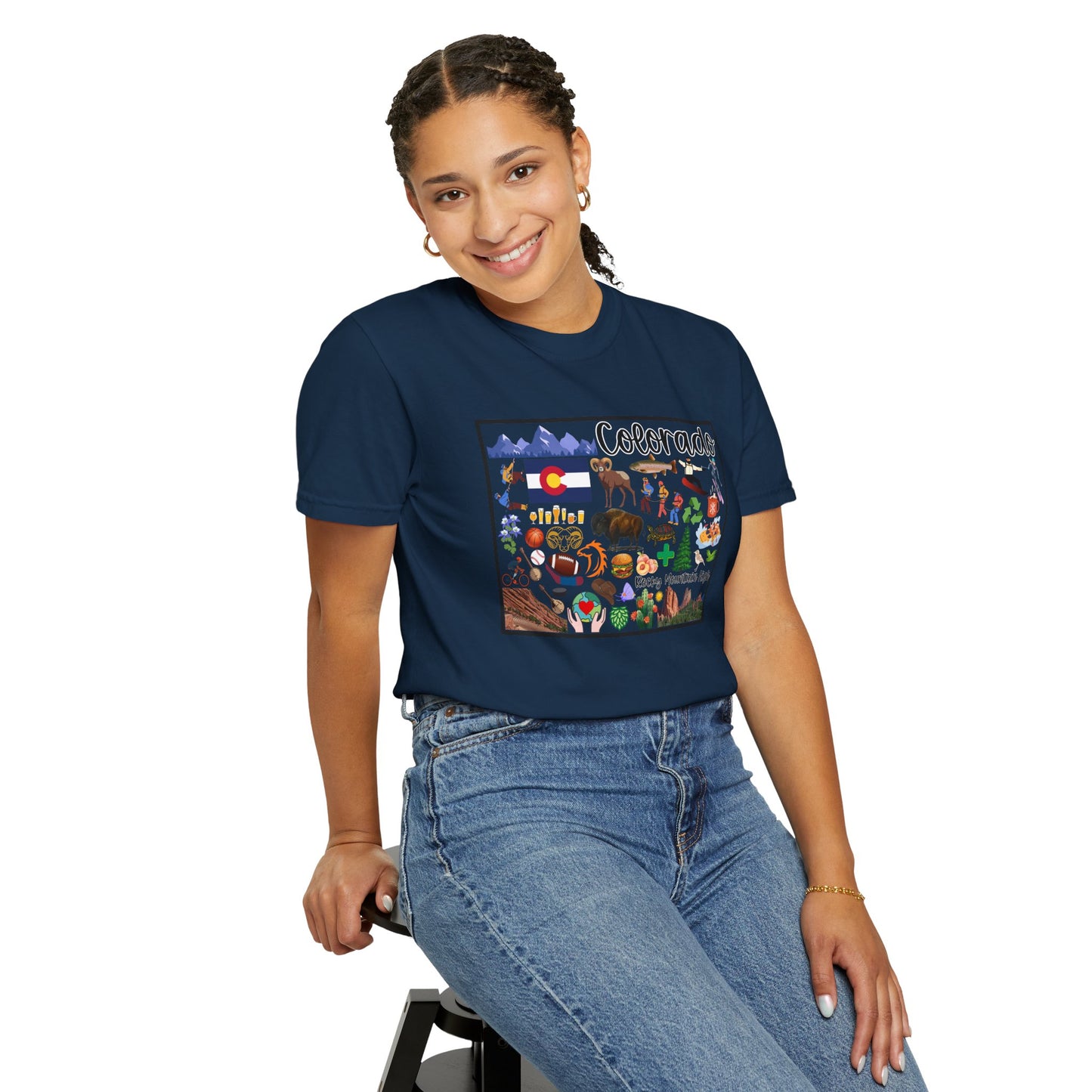 Beautiful State of Colorado - Comfort Colors Shirt