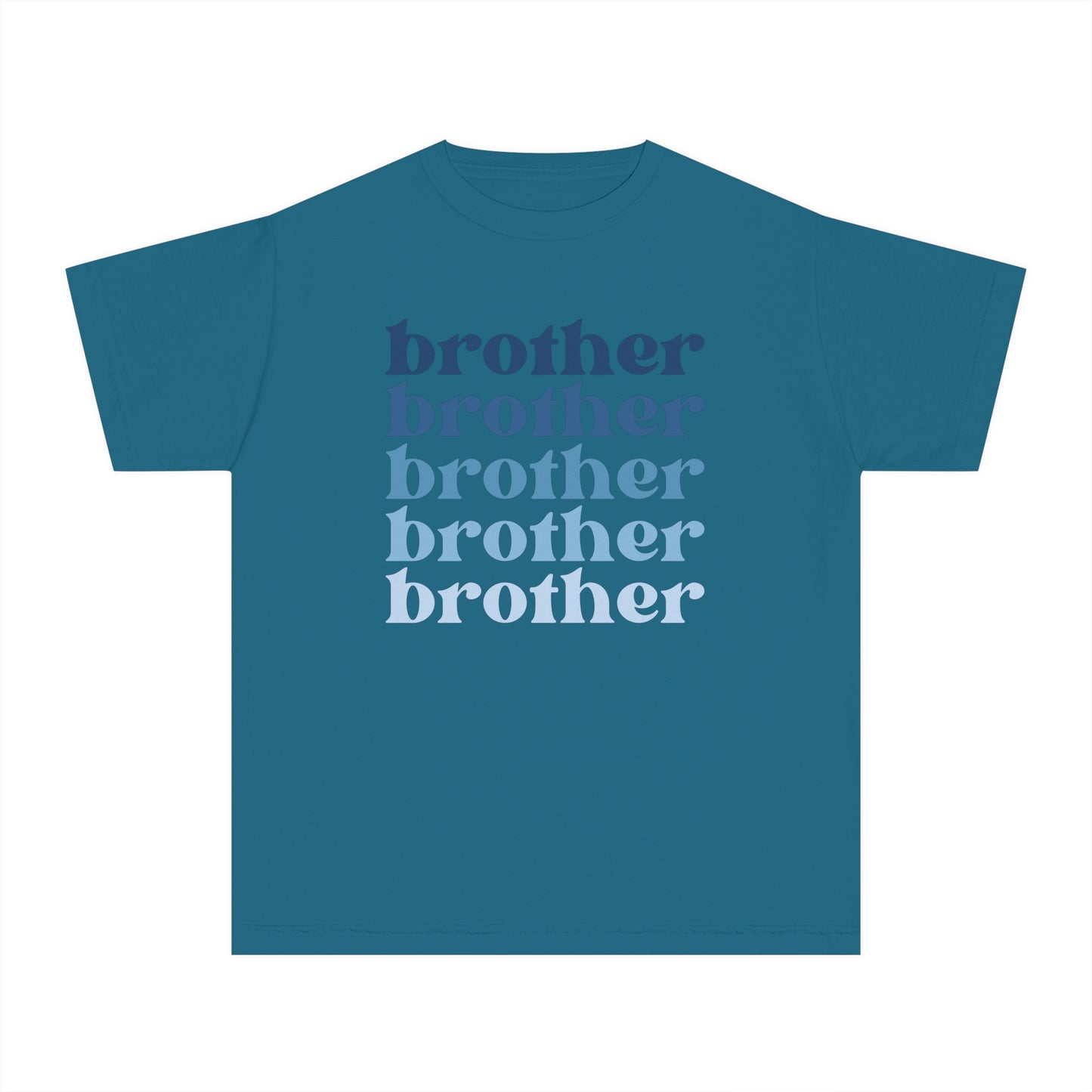 Brother - Blue - (Youth) Comfort Colors Shirt