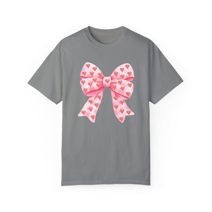 Pink Bows & Hearts - Comfort Colors Shirt