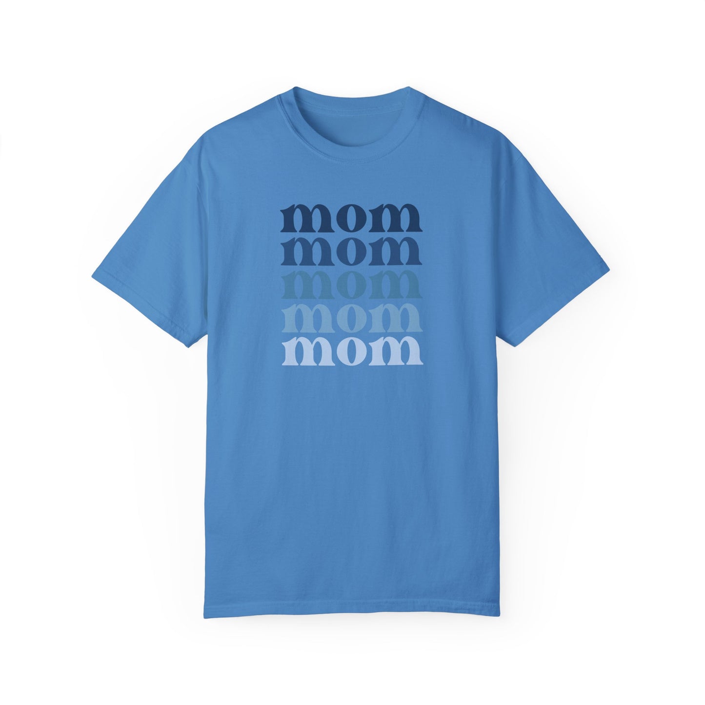 Mom (Blue) - Comfort Colors Shirt
