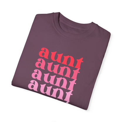 Aunt (Pink) - Comfort Colors Shirt