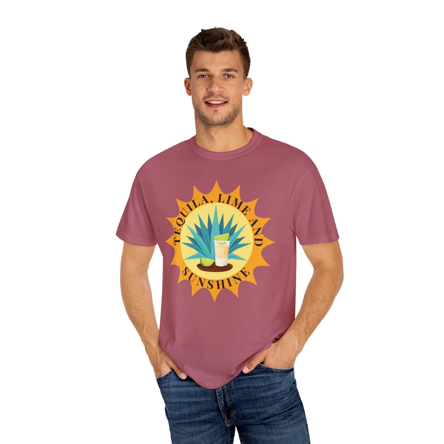 Tequila, Lime And Sunshine - Comfort Colors Shirt