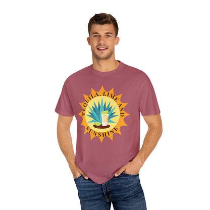 Tequila, Lime And Sunshine - Comfort Colors Shirt