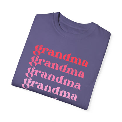 Grandma (Pink) - Comfort Colors Shirt