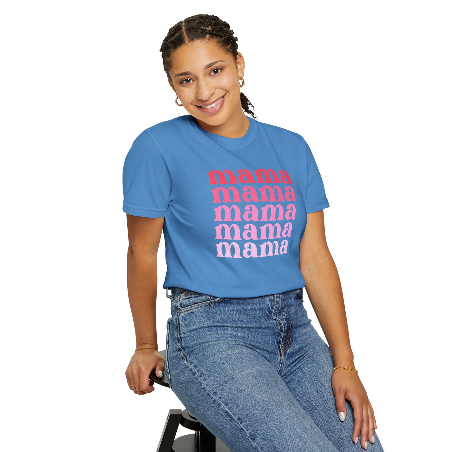Mama (Pink) - Comfort Colors Shirt