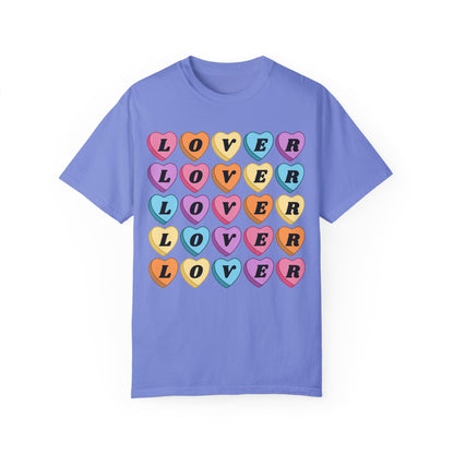Lover Candy Heart - Comfort Colors Shirt