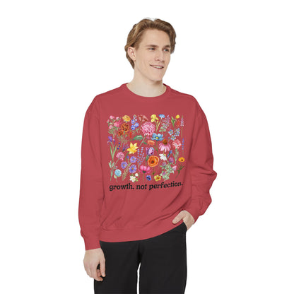 Growth, Not Perfection - Comfort Colors Sweatshirt