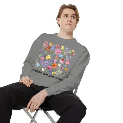 Growth, Not Perfection - Comfort Colors Sweatshirt