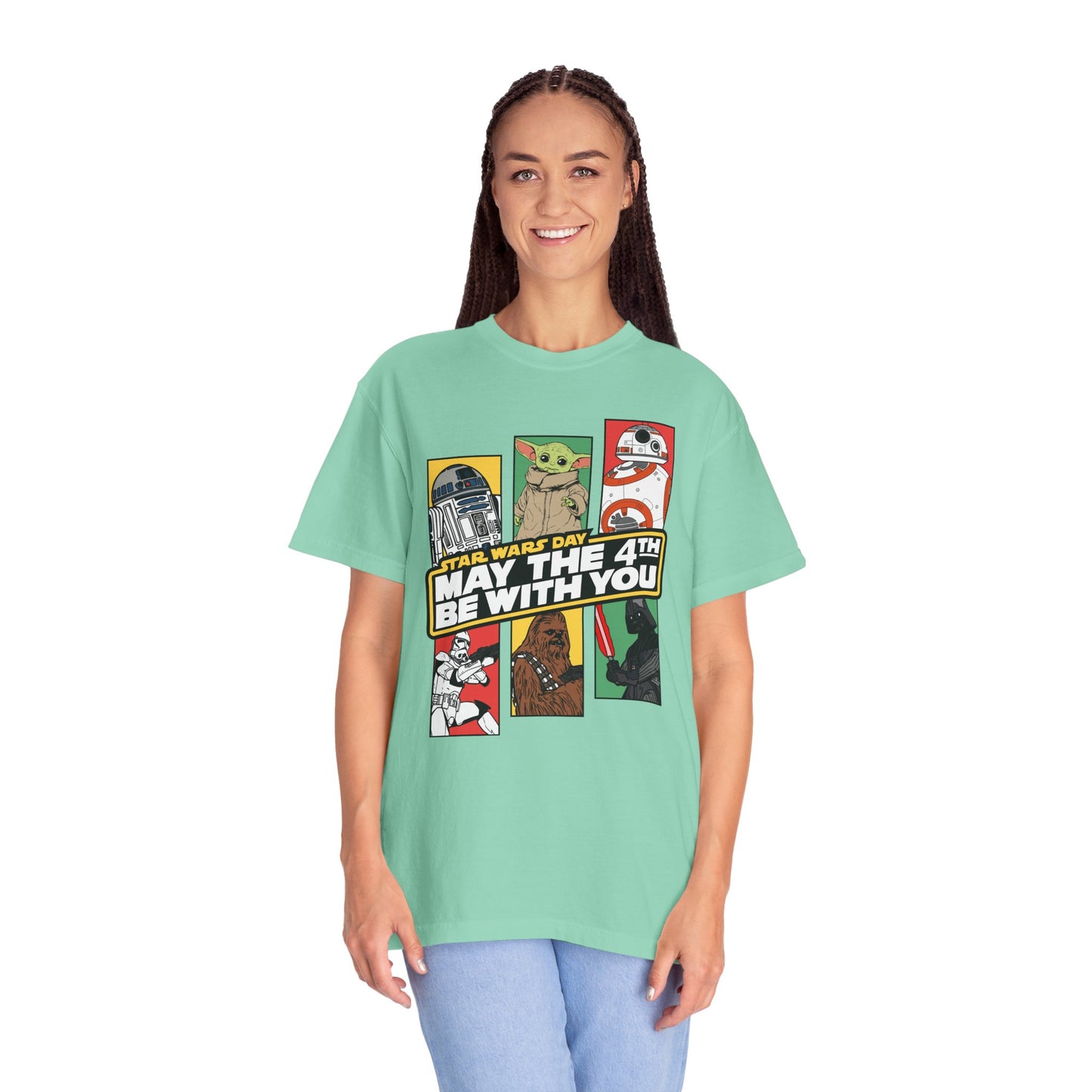 Star Wars Day Pop Art Collage - Comfort Colors Shirt