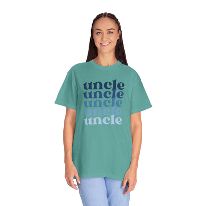 Uncle (Blue) - Comfort Colors Shirt