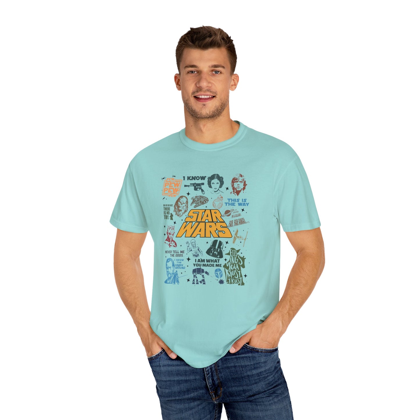 Star Wars Collage - Comfort Colors Shirt