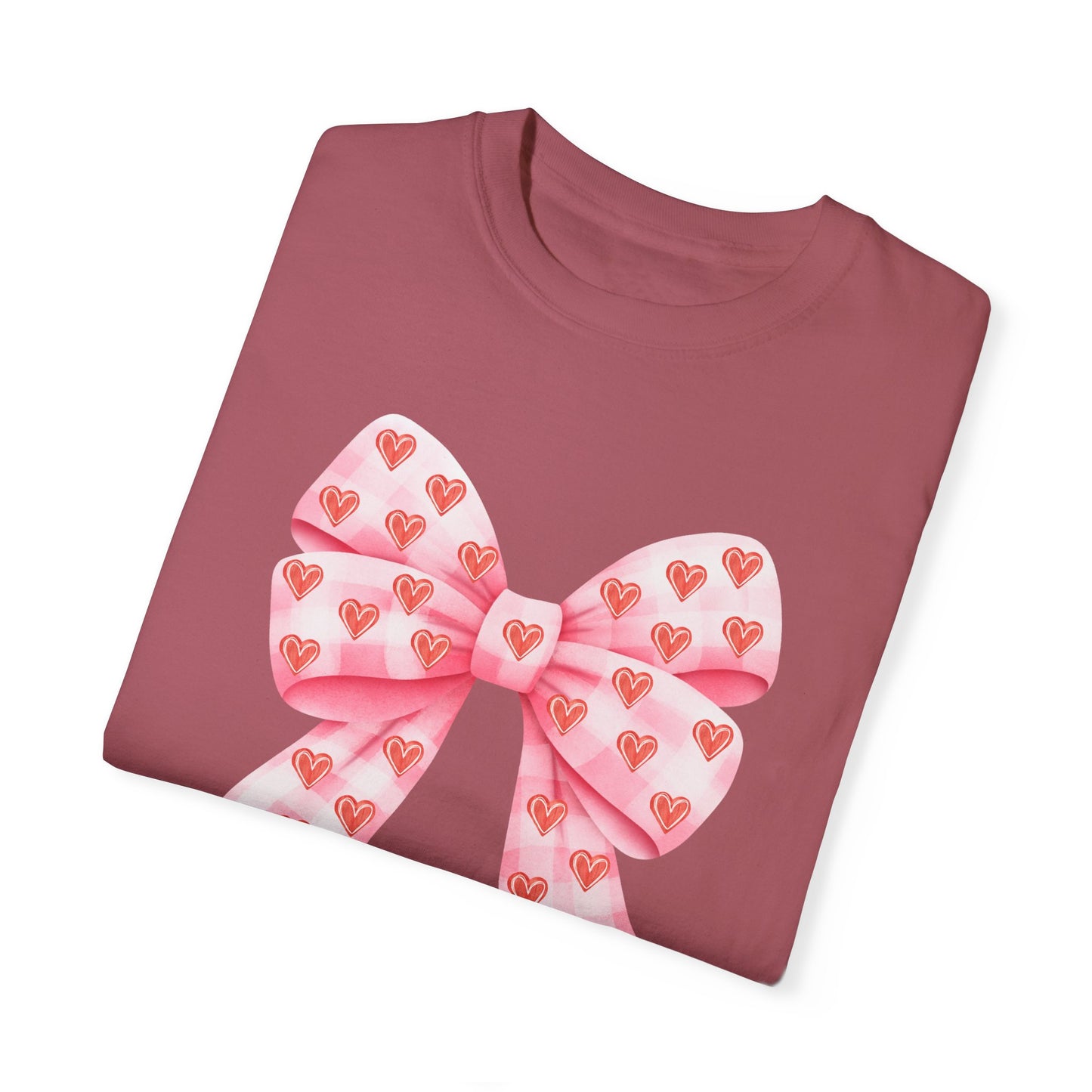 Pink Bows & Hearts - Comfort Colors Shirt