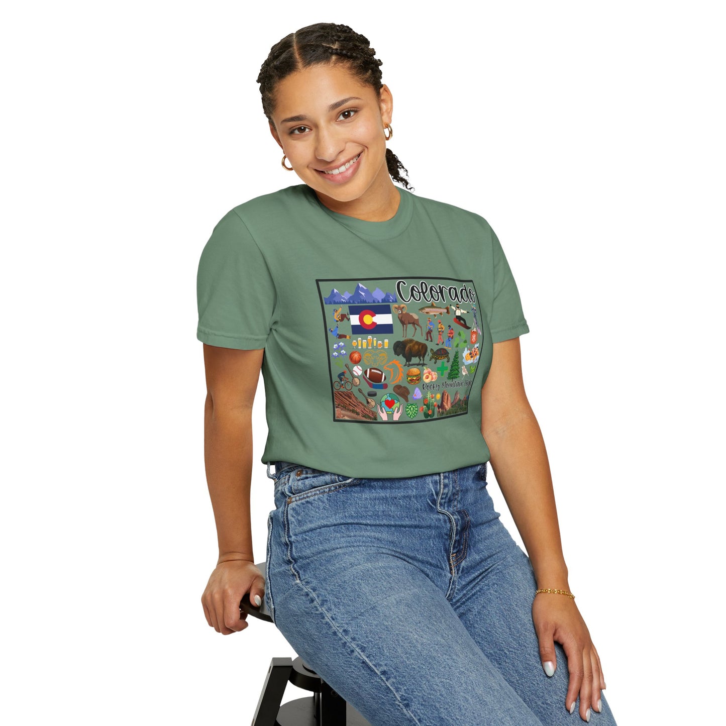 Beautiful State of Colorado - Comfort Colors Shirt