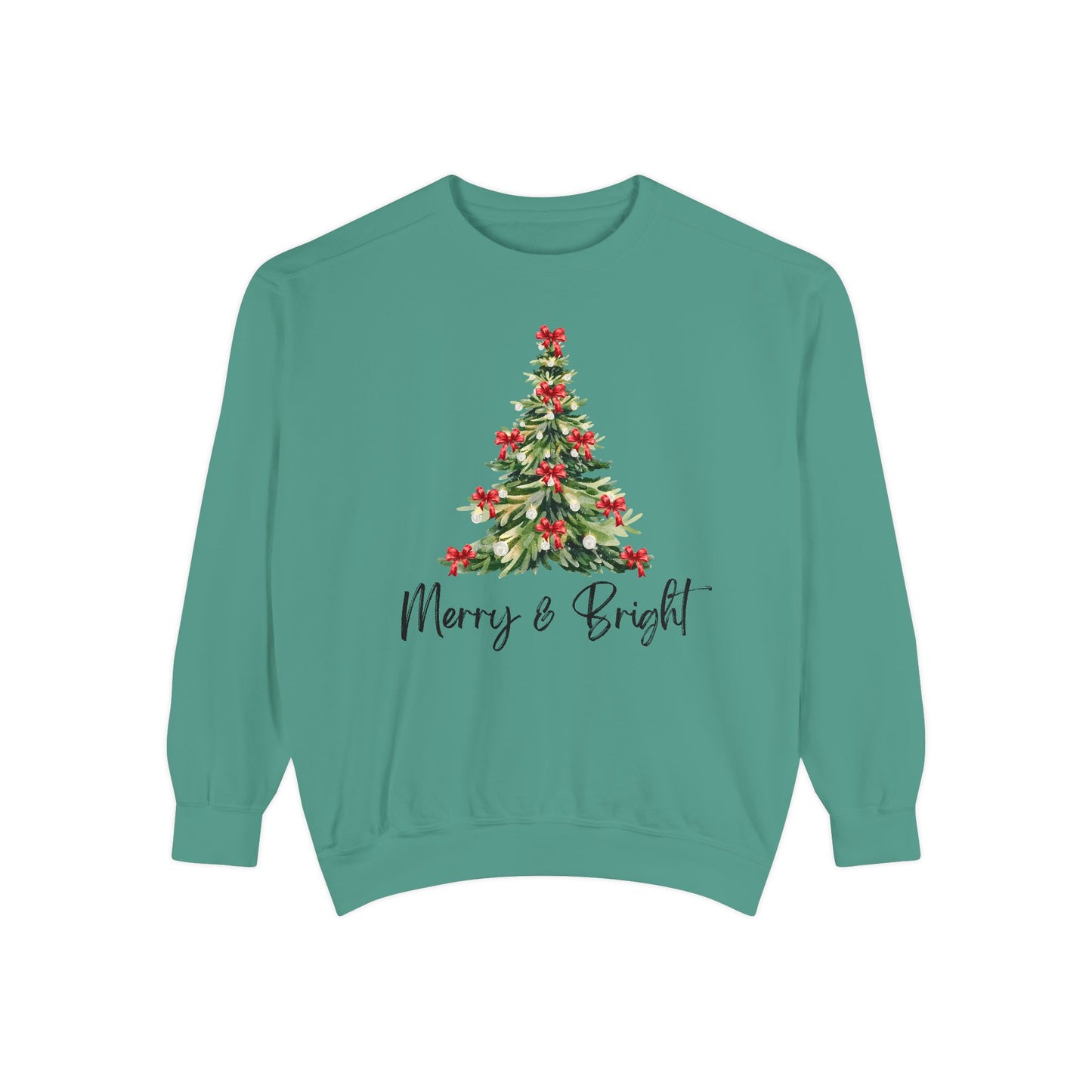 Merry & Bright - Comfort Colors Sweatshirt