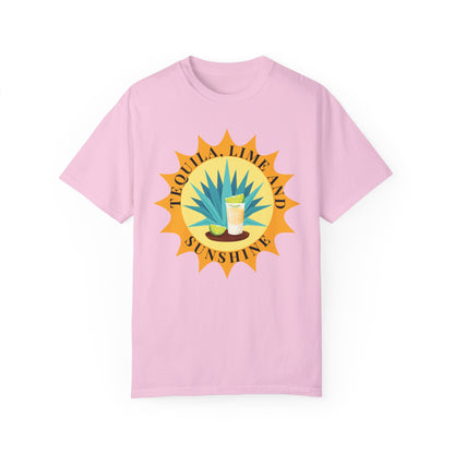 Tequila, Lime And Sunshine - Comfort Colors Shirt