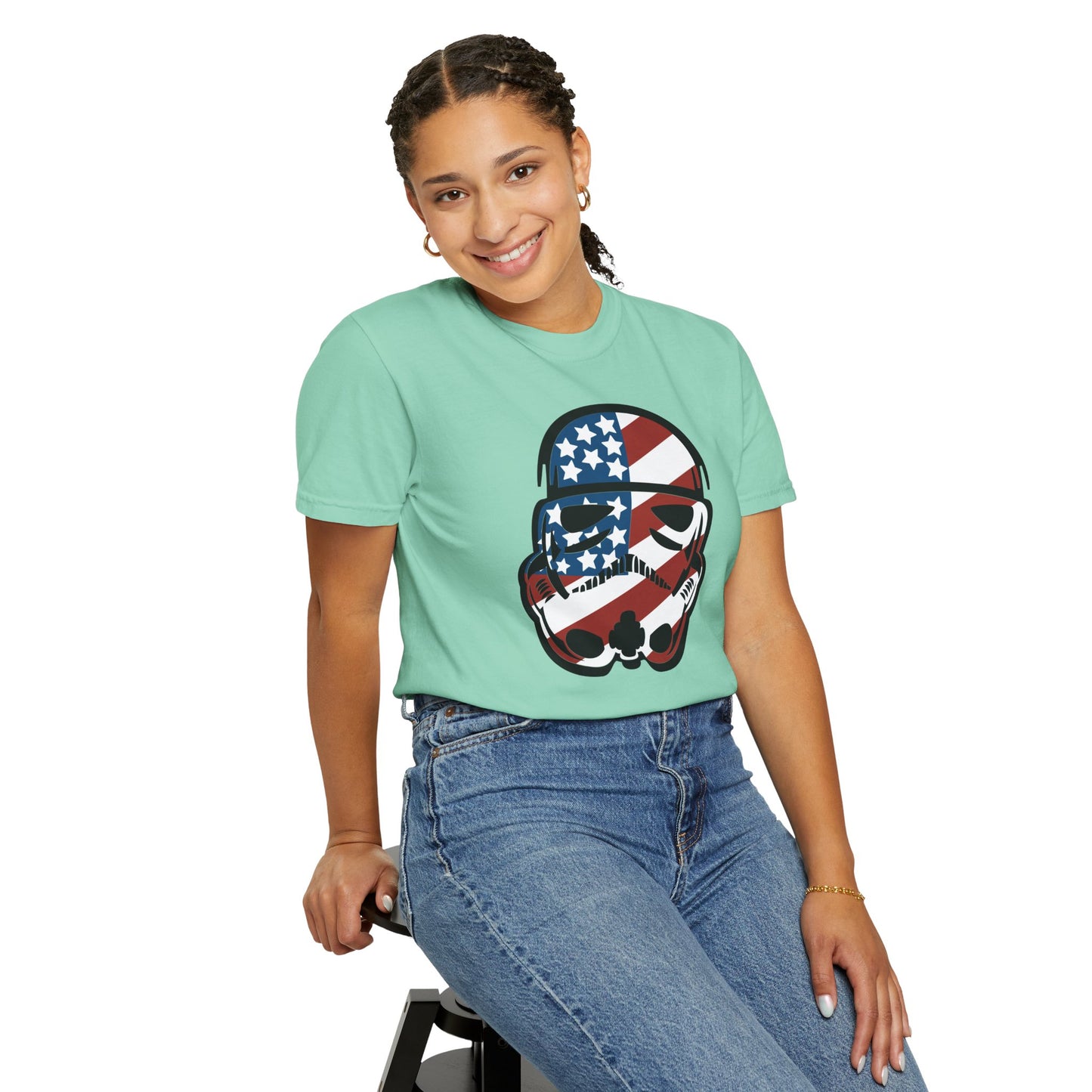 Patriotic Storm Trooper - Comfort Colors Shirt