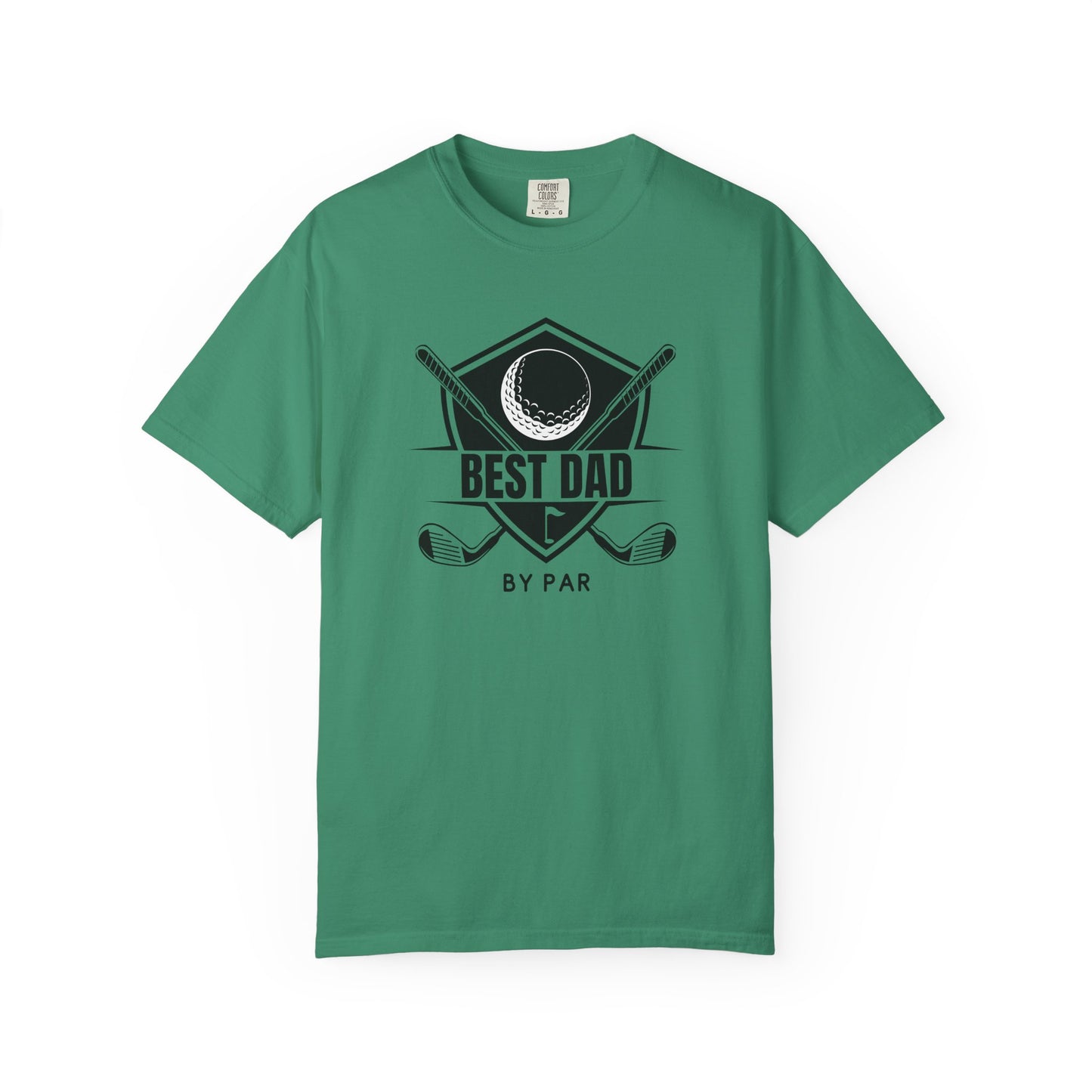 Best Dad By Par - Comfort Colors Shirt